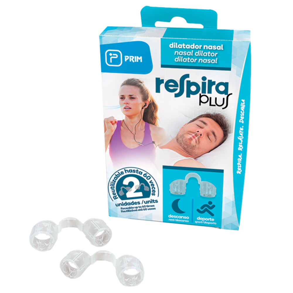 RespiraPlus Prim, nosni dilatator proti smrčanju (2 kosa)