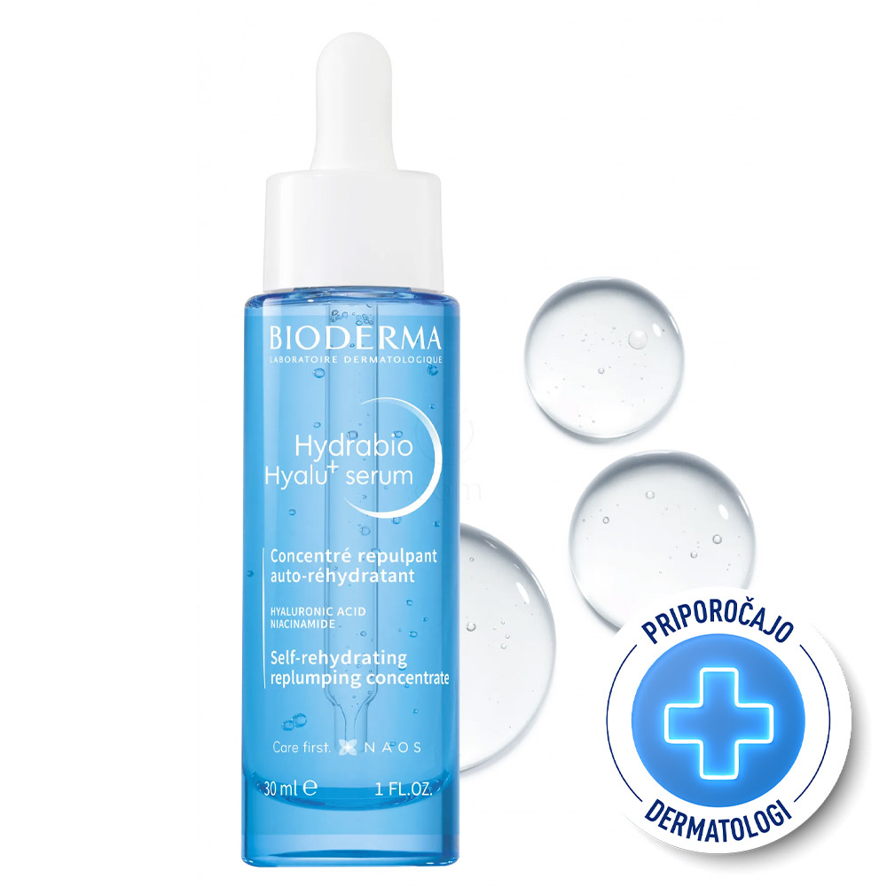Bioderma Hydrabio Hyalu+, intenzivni vlažilni serum (30 ml)