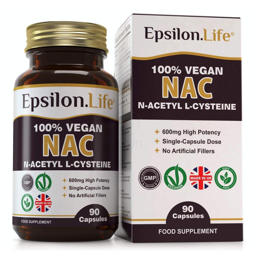 Epsilon Life NAC, kapsule (90 kapsul)