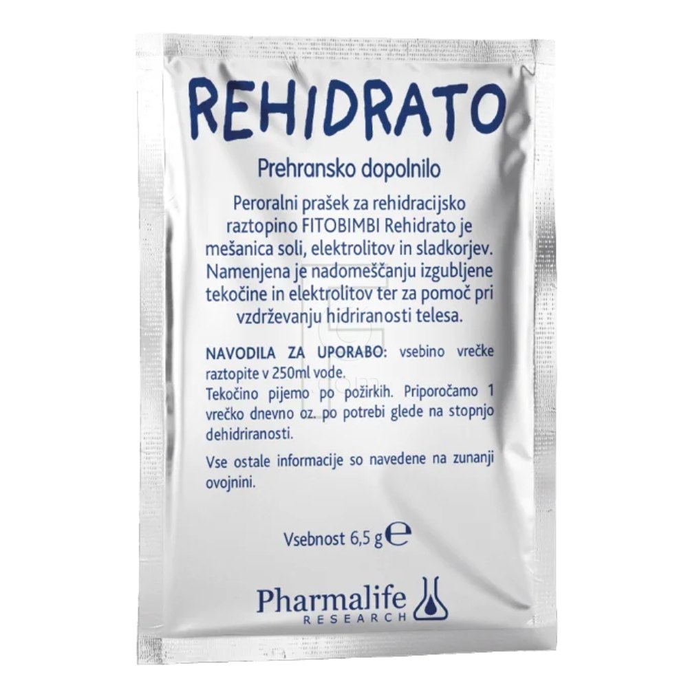 Fitobimbi Rehidrato, prašek - okus pomaranče (10 x 6,5 g)