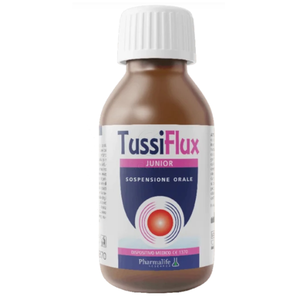 Tussiflux, peroralna suspenzija za pomoč pri kašlju za otroke (200 ml)