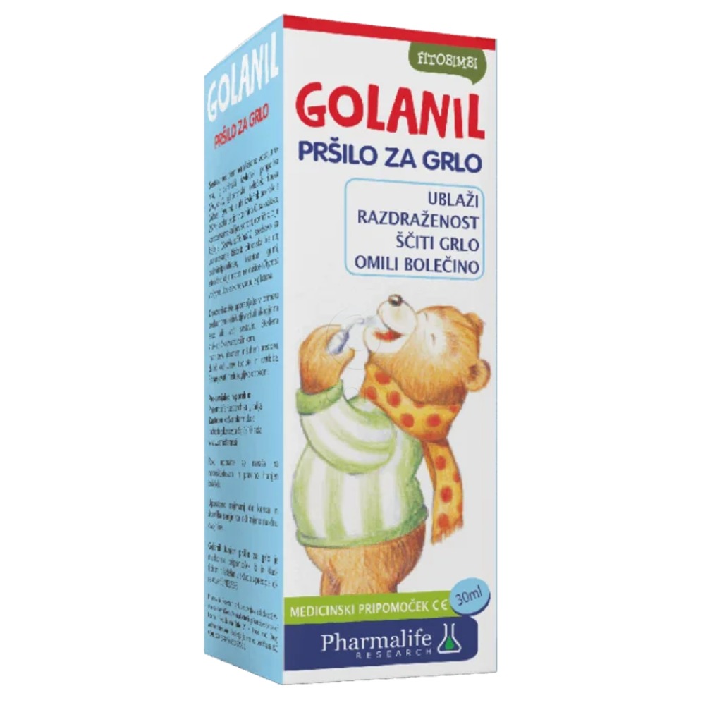 Fitobimbi Golanil, pršilo za grlo (30 ml)