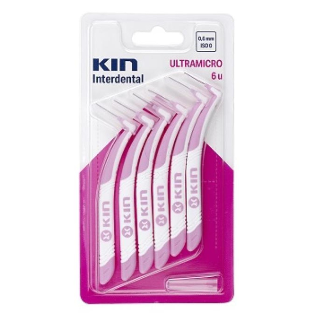 Kin, medzobna ščetka - ultra mikro 0.6 mm (6 ščetk)