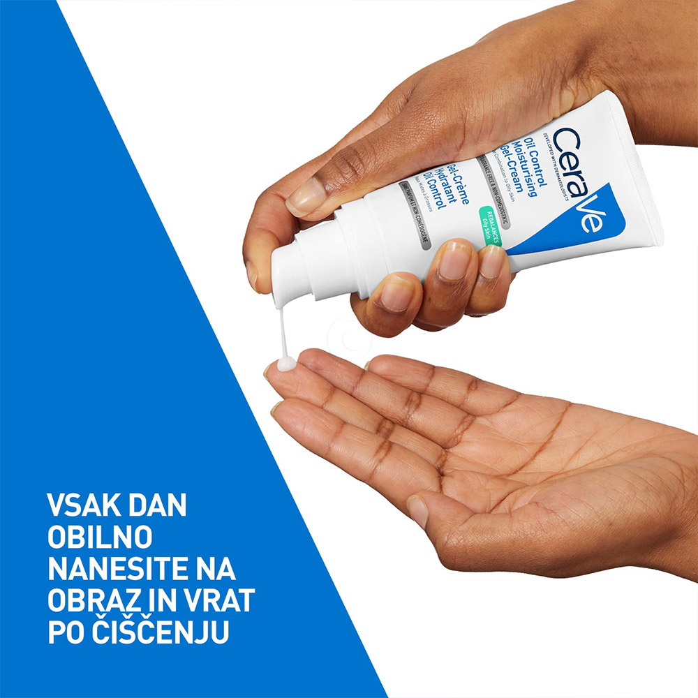 CeraVe, vlažilna gel krema za mastno kožo (52 ml)