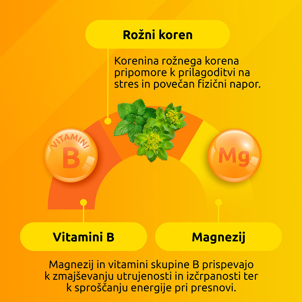 Supradyn Energija No Stress, prašek v vrečicah (20 vrečic)