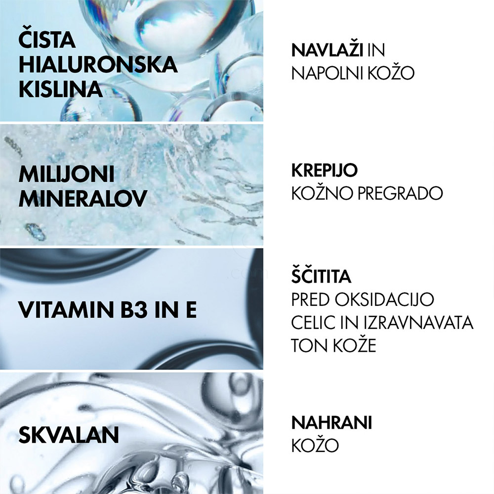 Vichy Mineral 89, krema za 72-urno intenzivno vlaženje za vse tipe kože (50 ml)