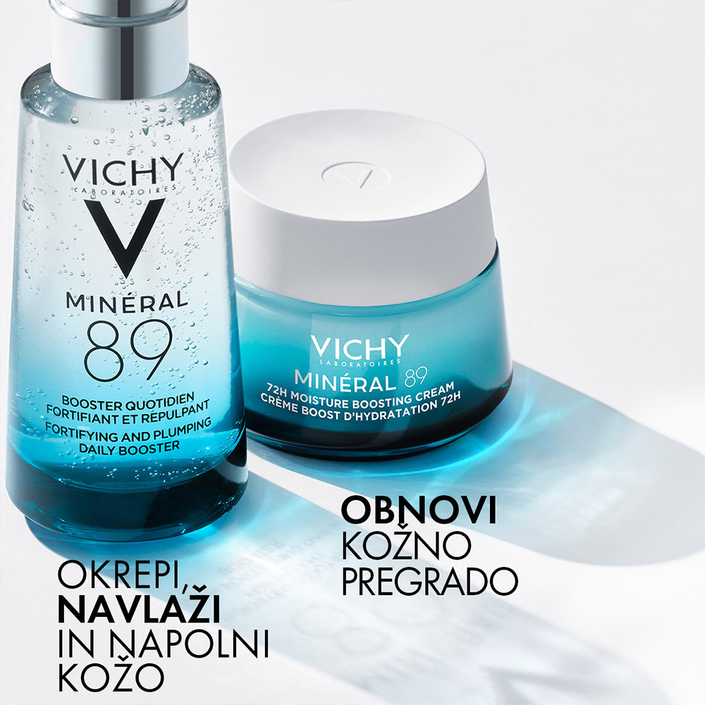 Vichy Mineral 89, krema za 72-urno intenzivno vlaženje za vse tipe kože (50 ml)