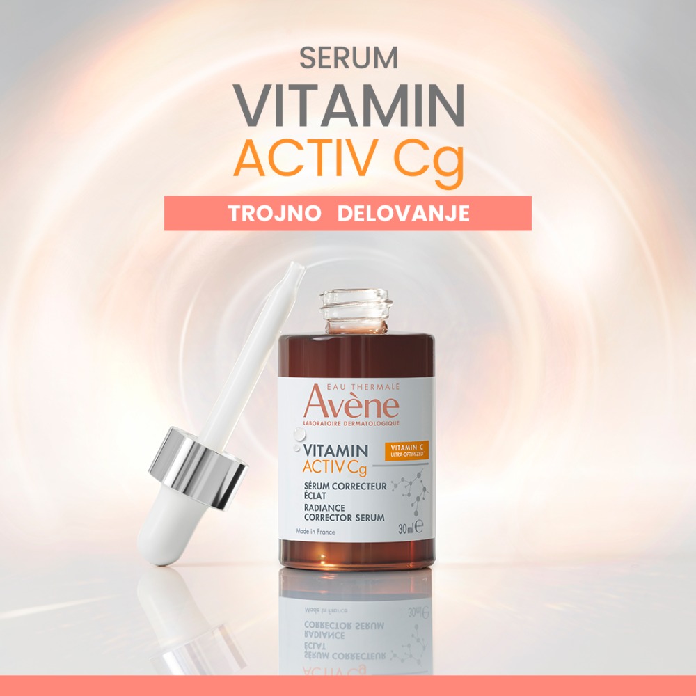 Avene Vitamin Activ Cg, korektivni serum za sijaj kože (30 ml) 