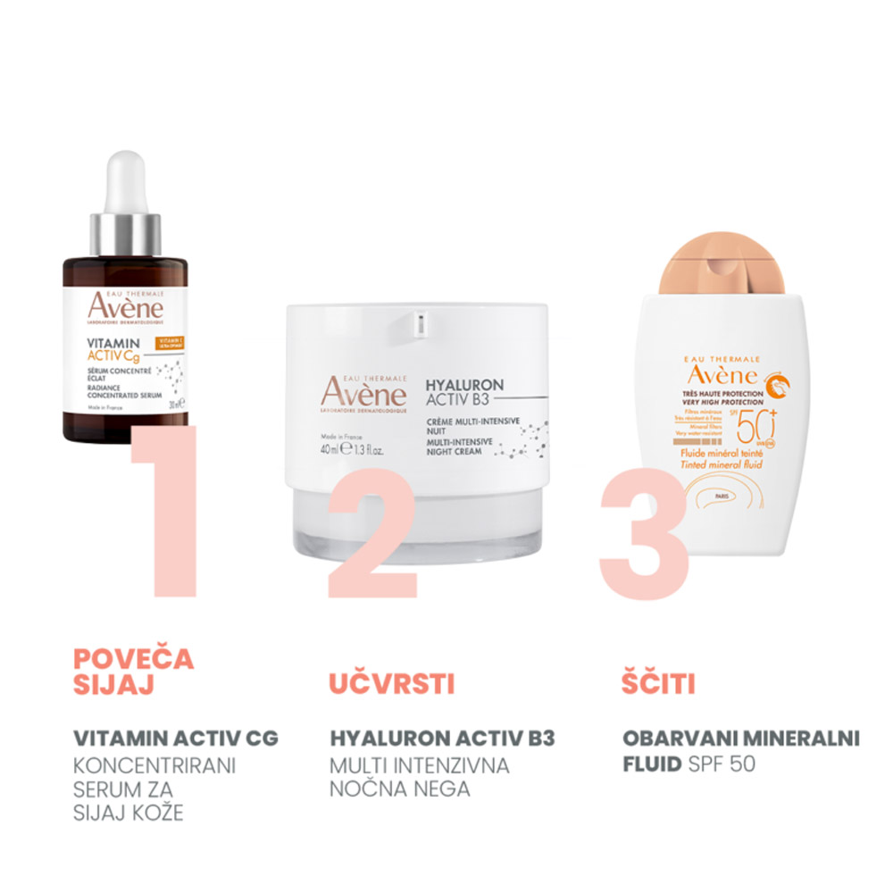 Avene Vitamin Activ Cg, korektivni serum za sijaj kože (30 ml)