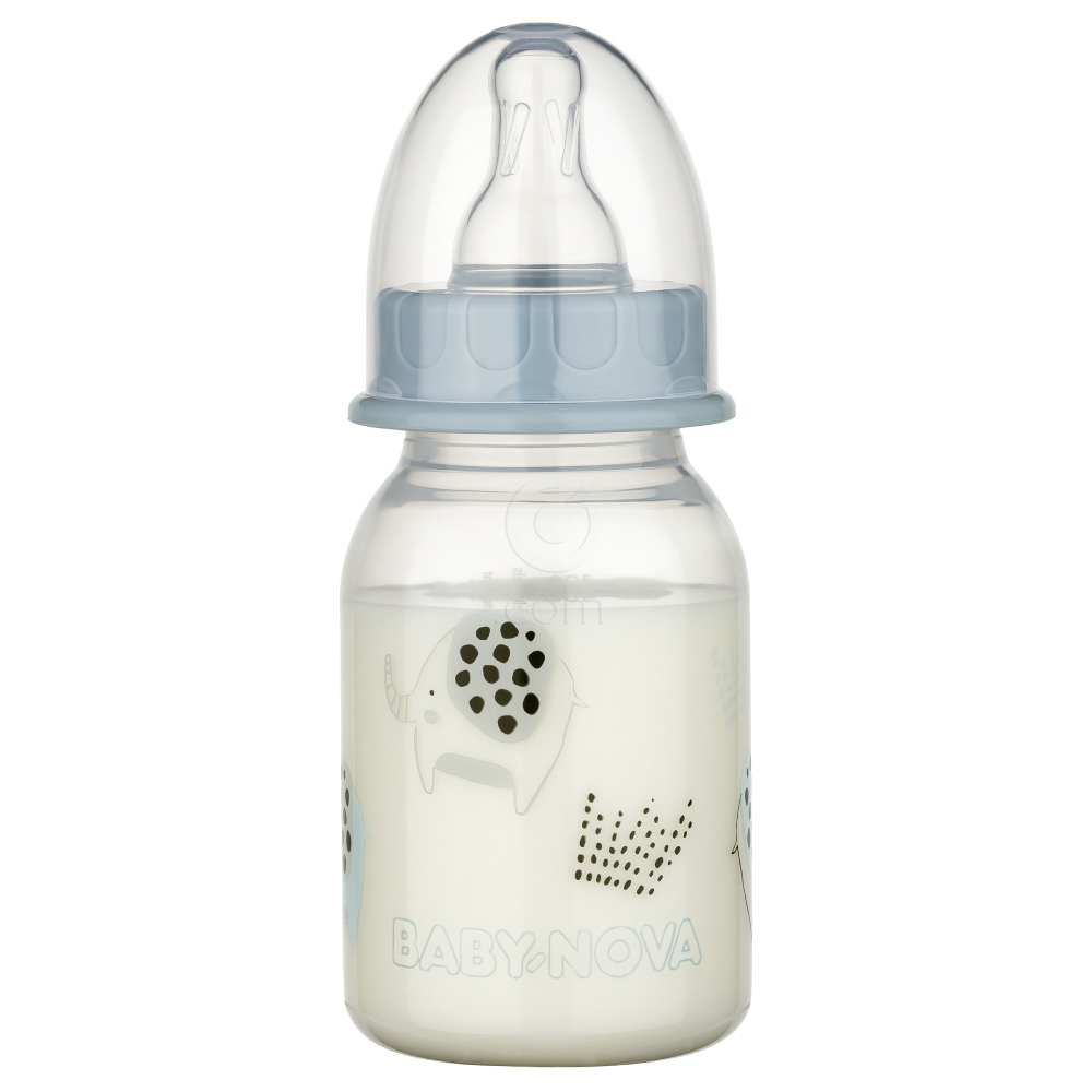 Baby-Nova PP, steklenička - pretok S (120 ml)
