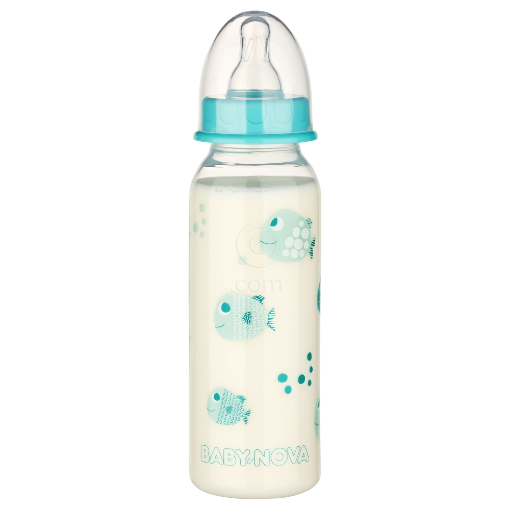 Baby-Nova PP, steklenička - pretok M (250 ml)