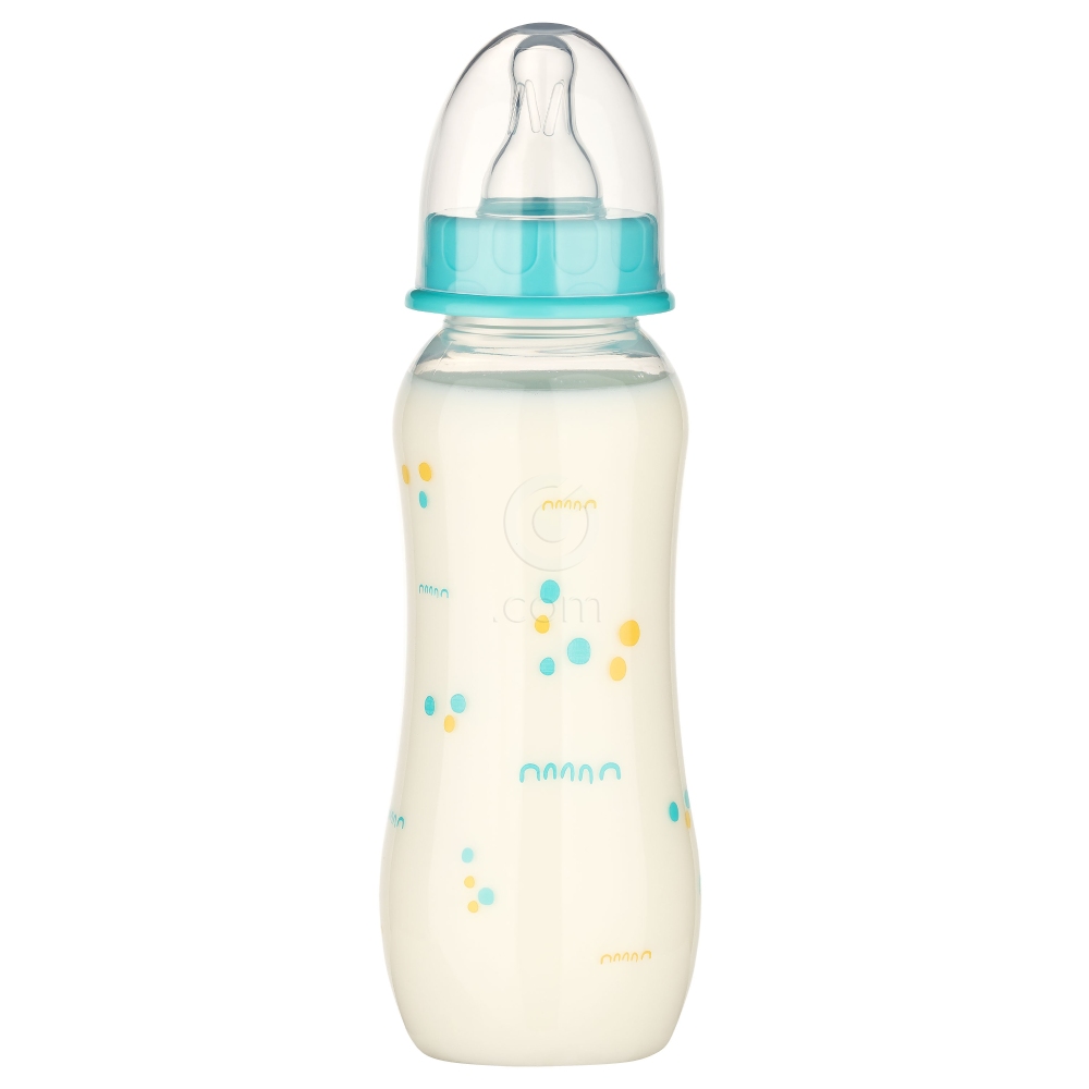 Baby-Nova PP, dekorirana steklenička - pretok M (240 ml)