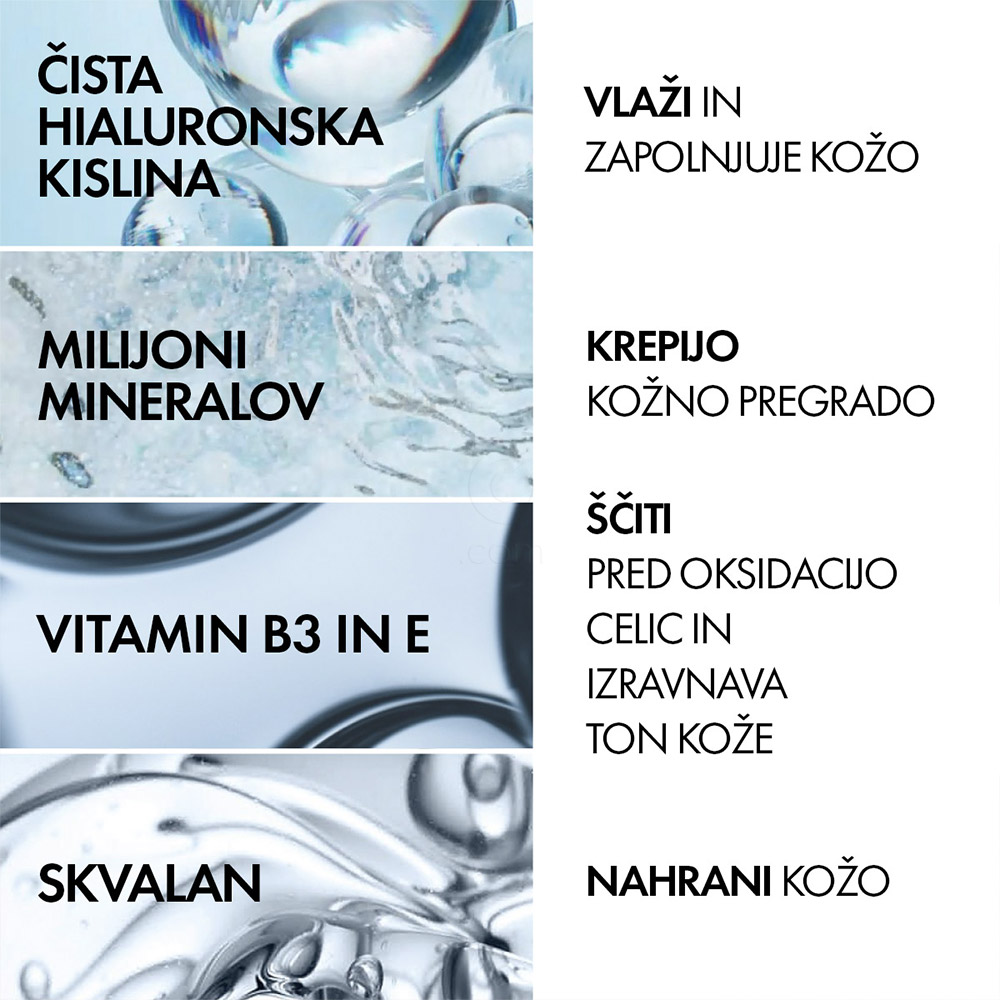 Vichy Mineral 89 Riche, bogata krema za 72-urno intenzivno vlaženje suhe do zelo suhe kože (50 ml)