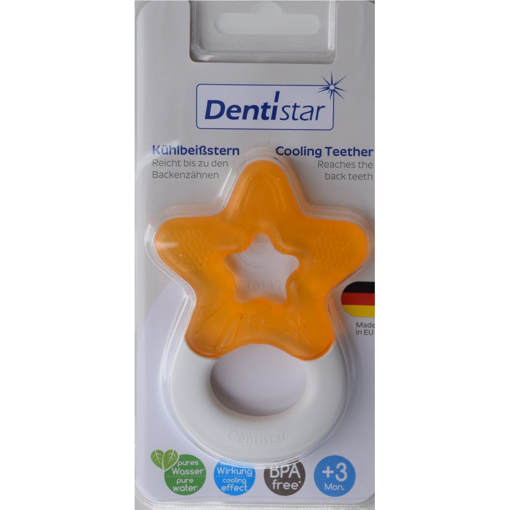 Dentistar, hladilno grizalo - zvezdica (1 grizalo) 