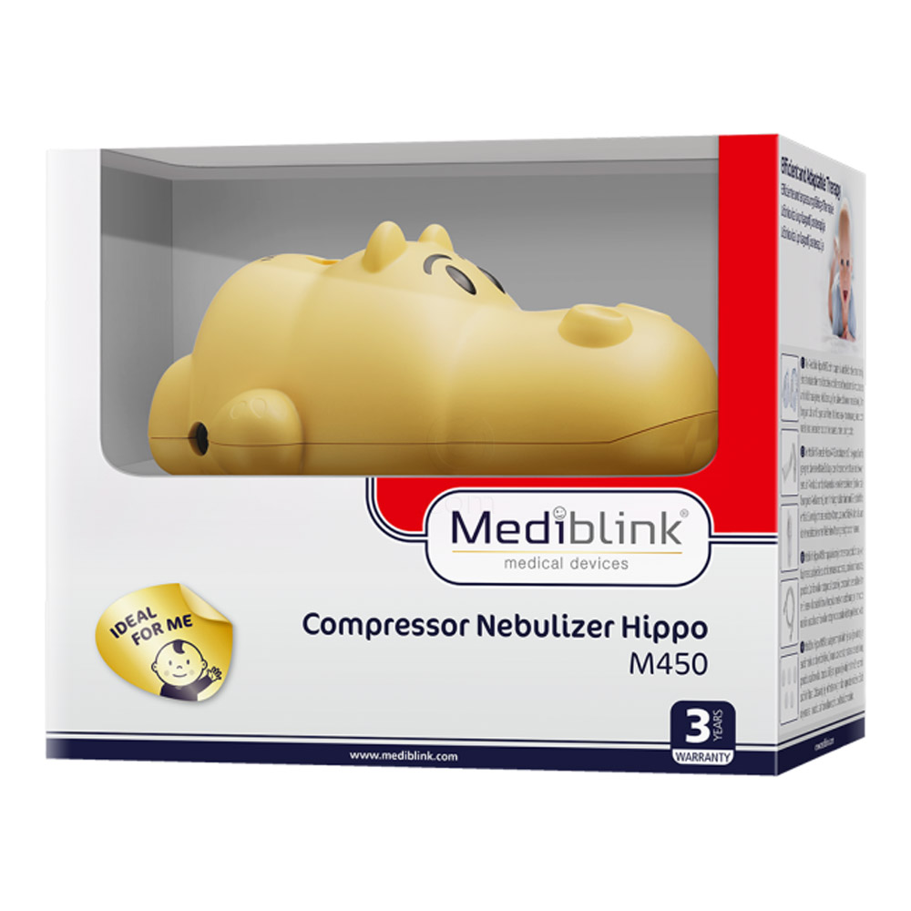 Mediblink M450, kompresorski inhalator - Hippo (1 komplet)