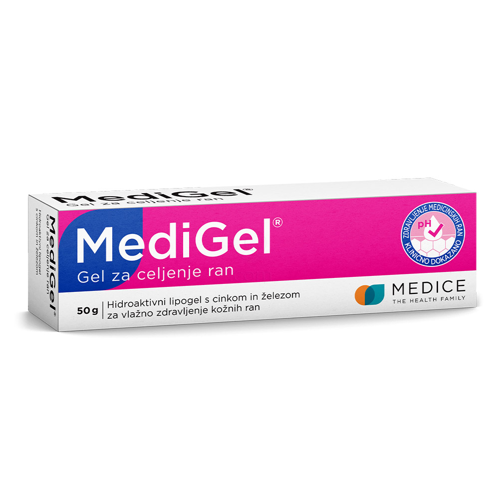 MediGel, gel za celjenje ran (50 g)