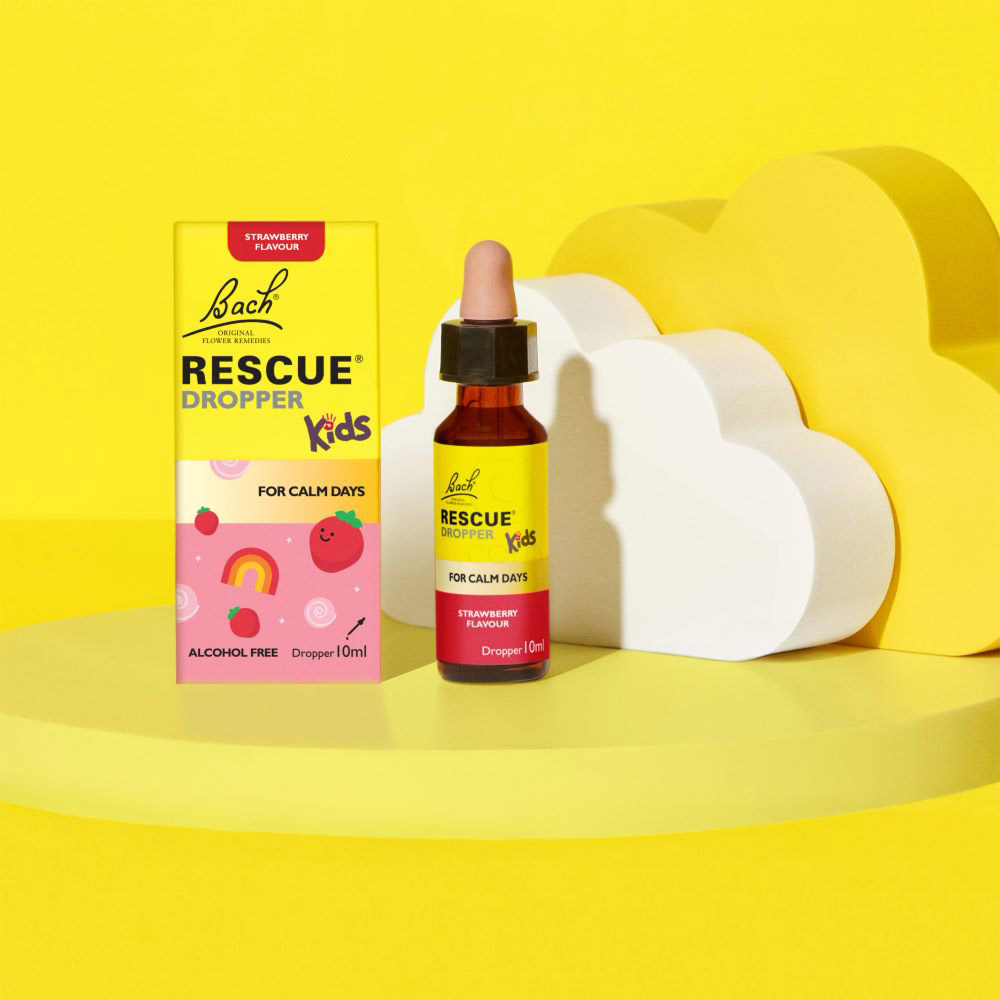 Bach Rescue Kids, kapljice za otroke - okus jagode (10 ml)
