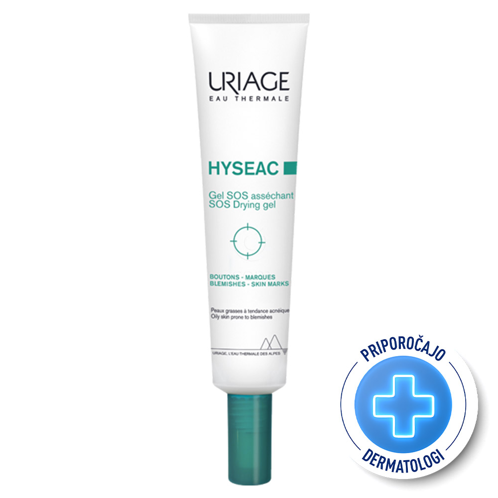 Uriage Hyseac SOS, sušilni gel proti lokaliziranim nepravilnostim (15 ml)