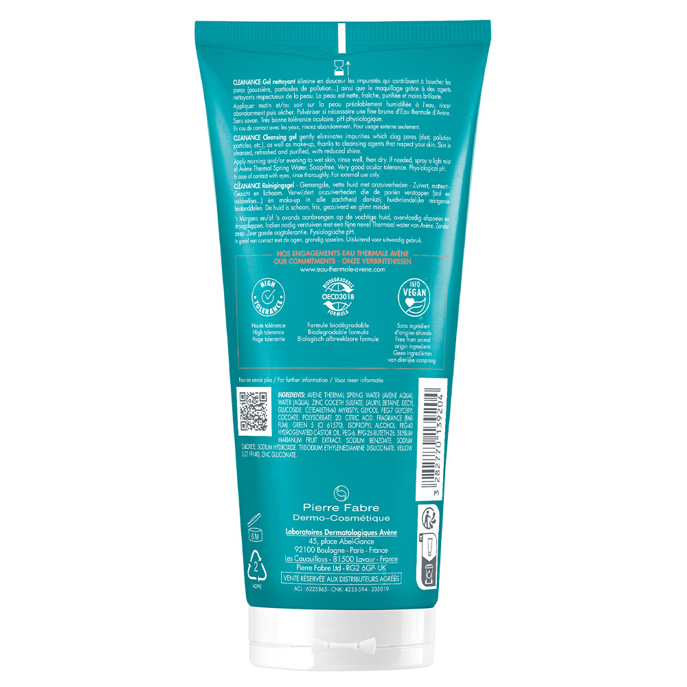 Avene Cleanance, gel za čiščenje (200 ml)