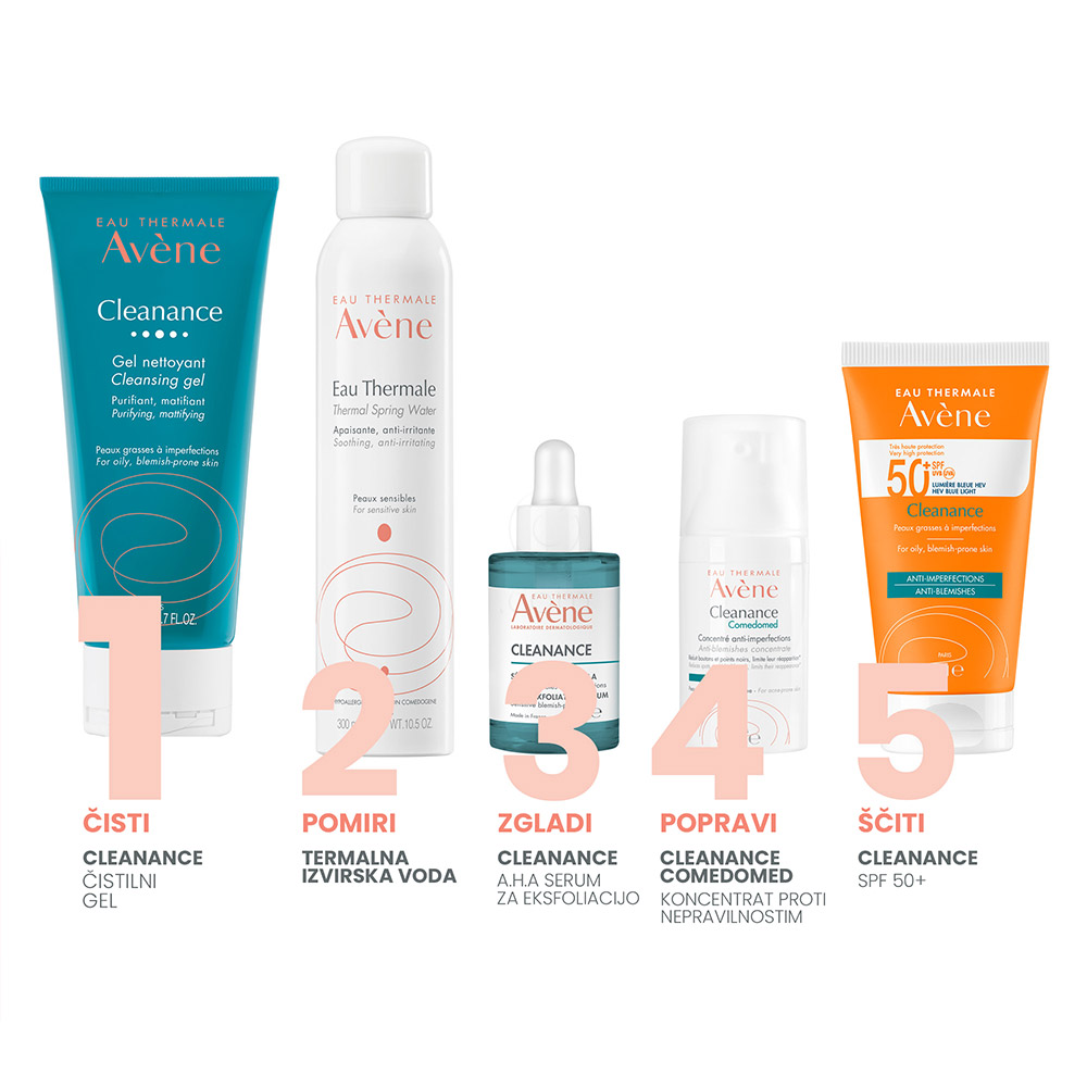 Avene Cleanance, gel za čiščenje (200 ml)