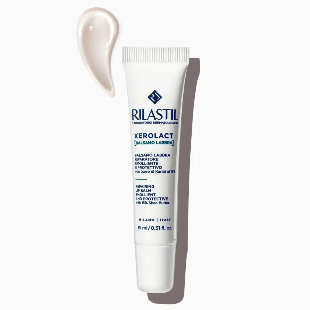 Rilastil Xerolact, obnovitveni balzam za ustnice (15 ml)