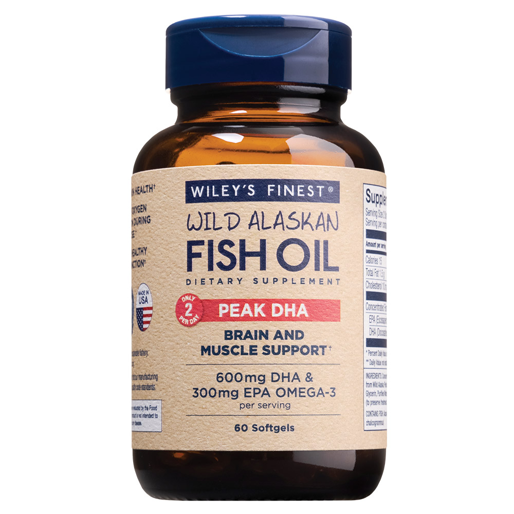 Wiley's Fintest Peak DHA, kapsule (60 kapsul)