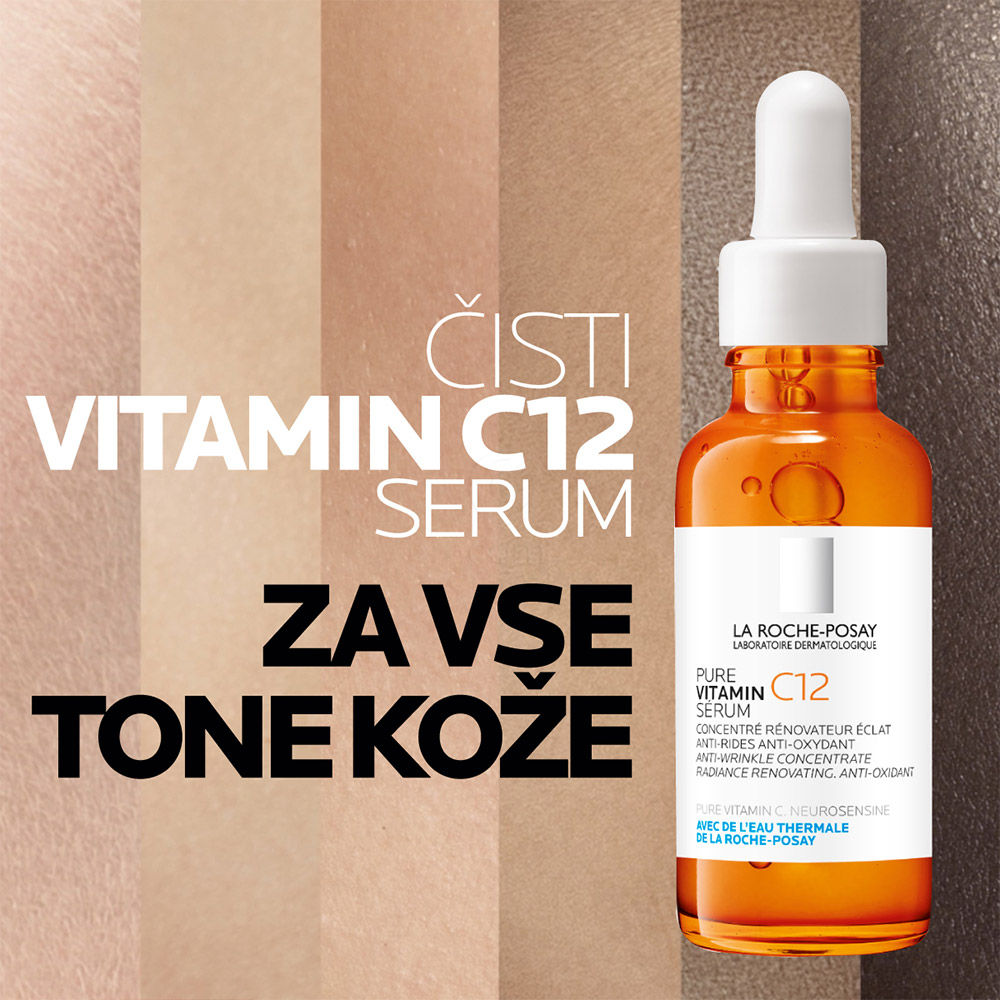 LRP Pure Vitamin C12, serum proti gubam za povrnitev sijaja (30 ml)