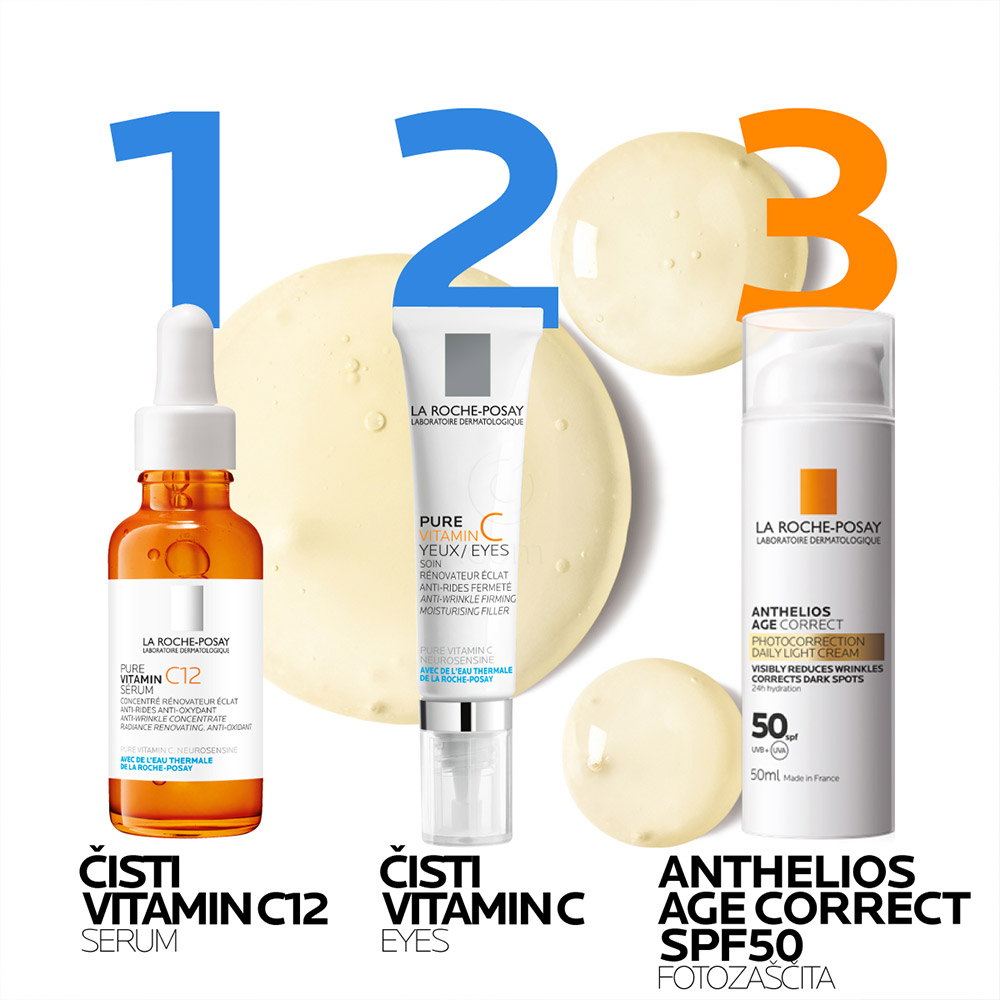 LRP Pure Vitamin C12, serum proti gubam za povrnitev sijaja (30 ml)