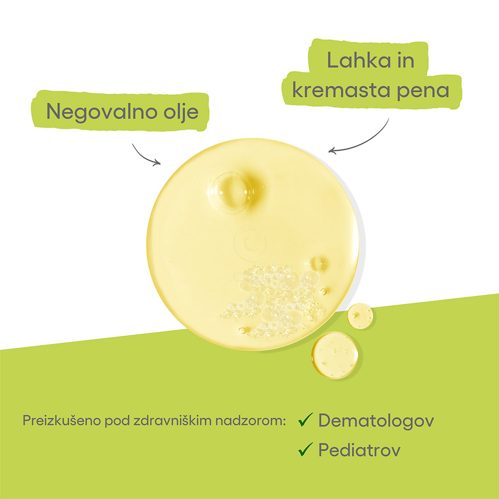 A-Derma Exomega Control, emolientno čistilno olje za tuširanje za atopijsko kožo (500 ml)