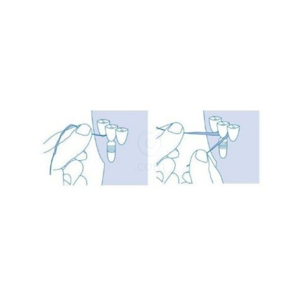 Curaprox DF846 Implant-Saver, zobna nitka (30 nitk)