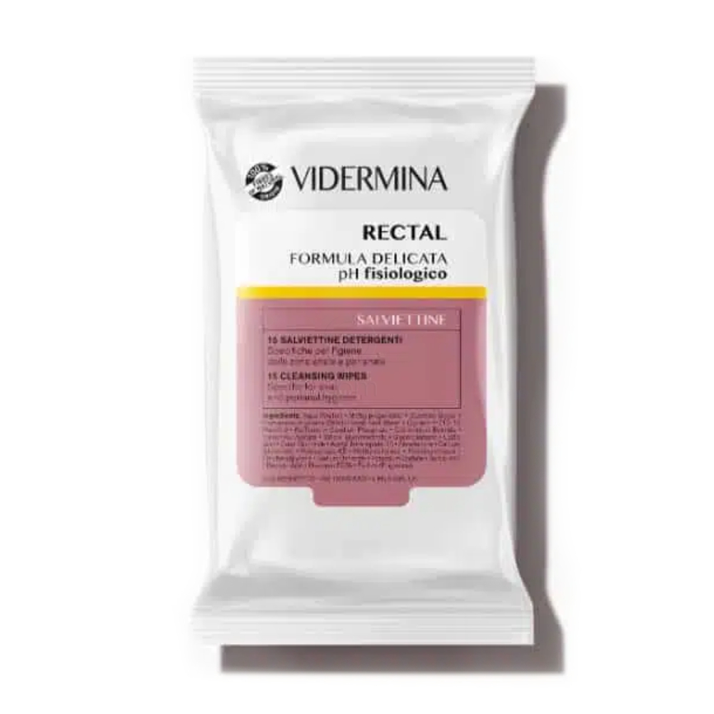 Vidermina Rectal, intimni robčki (15 robčkov)