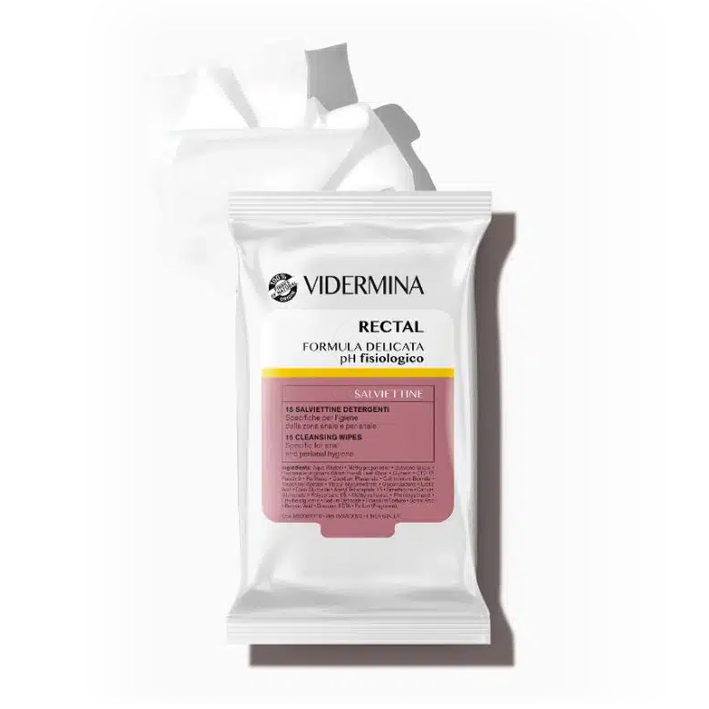 Vidermina Rectal, intimni robčki (15 robčkov)