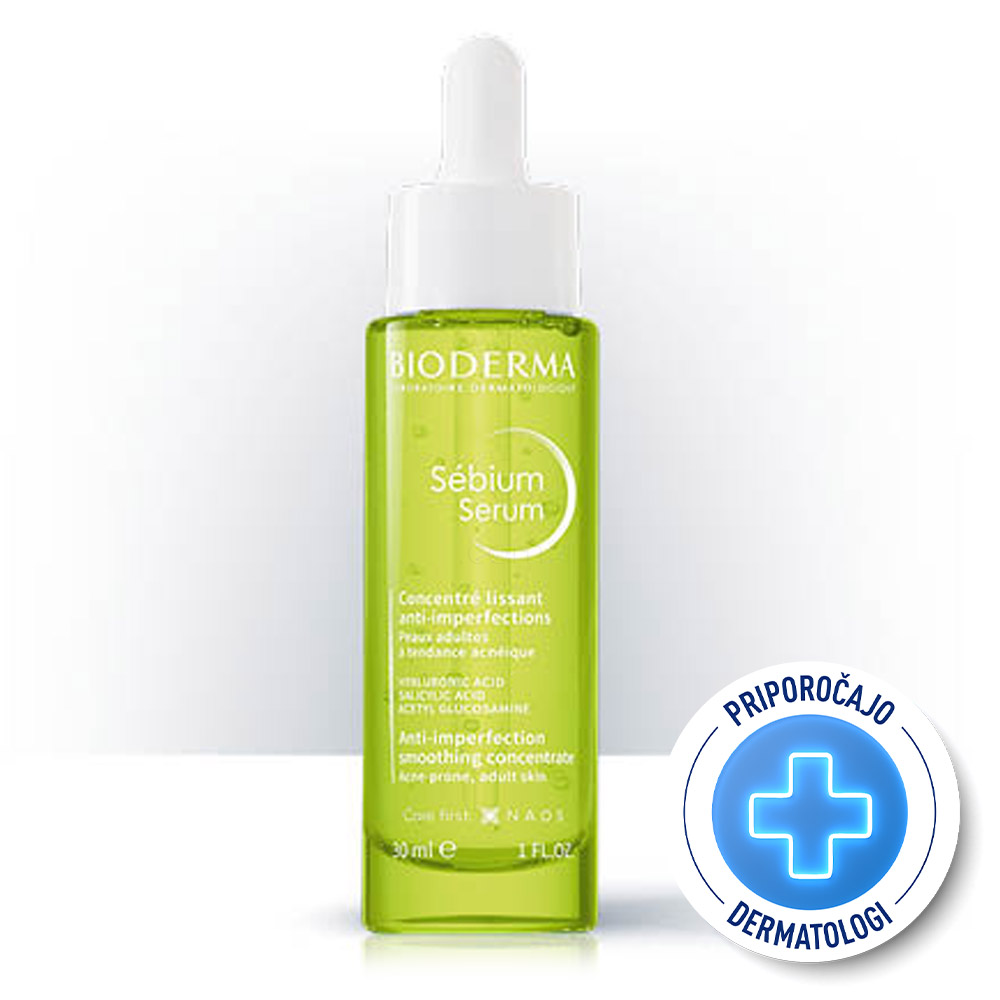 Bioderma Sebium, koncentrat za nego kože nagnjene k aknam + anti-age (30 ml)