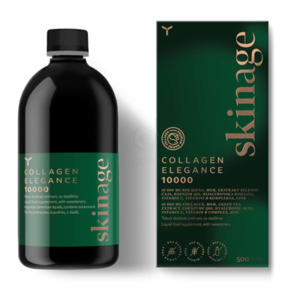 Yasenka Skinage Collagen Elegance 10.000, tekoče prehransko dopolnilo (500 ml)