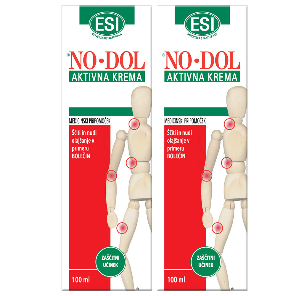 Nodol, aktivna krema - paket (2 x 100 ml)