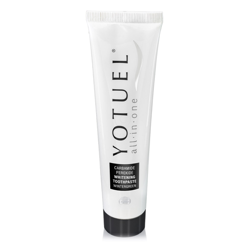 Yotuel all-in-one, belilna zobna pasta - wintergreen (75 ml)
