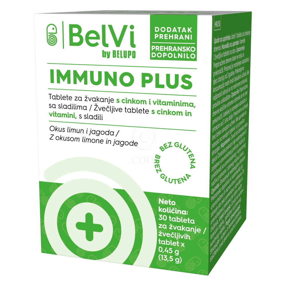 BelVi by Belupo Immuno Plus, žvečljive tablete (30 žvečljivih tablet)