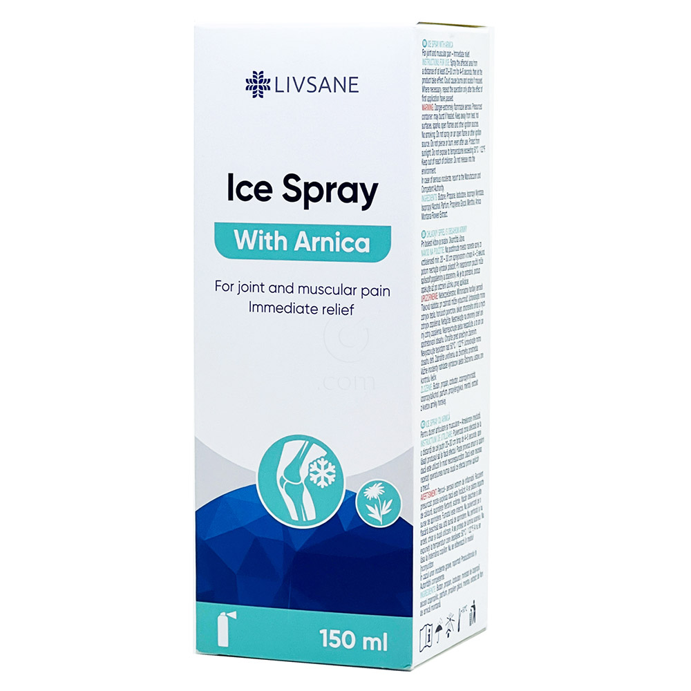 Livsane, hladilno pršilo z arniko (150 ml)