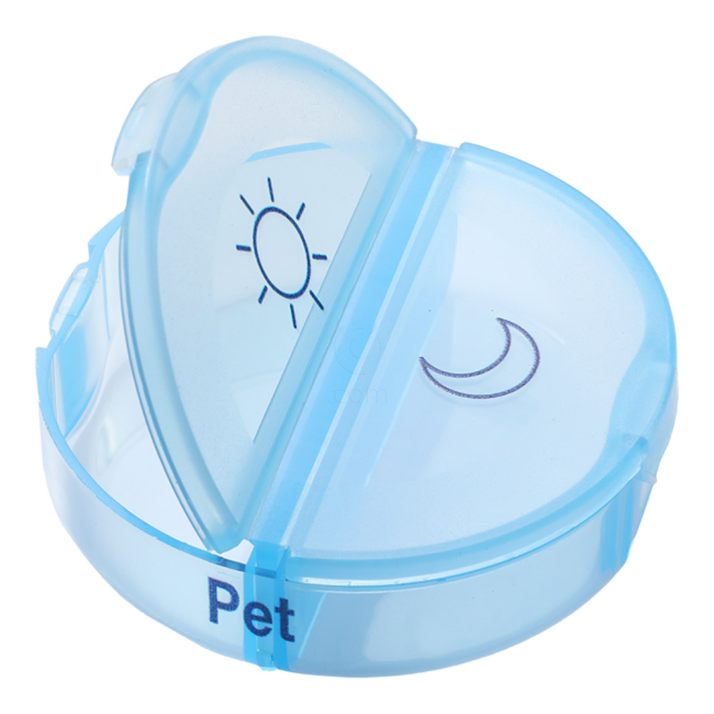 Mediblink Oval M018, tedenska posodica za tablete - 2x/dan (1 kos)