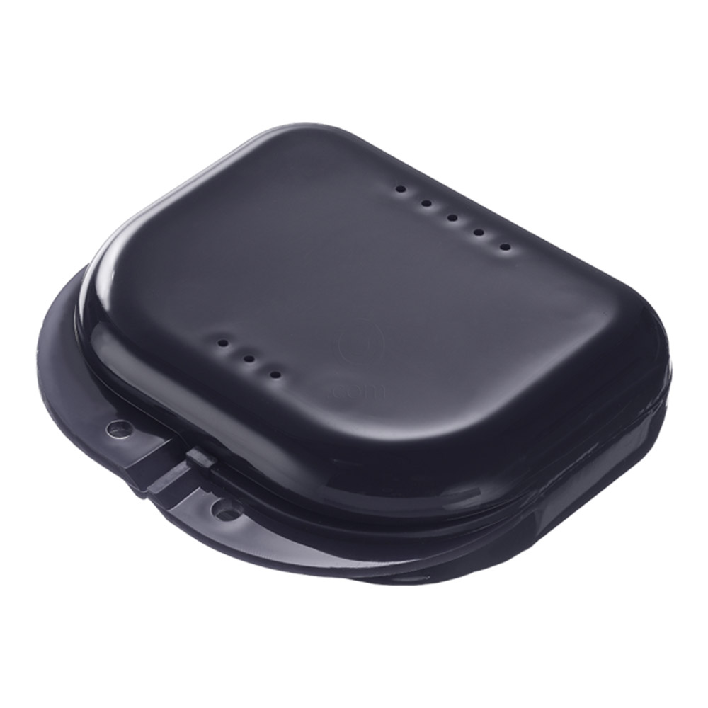 Mediblink M042, posodica za zobni aparat S - modre barve (1 kos)