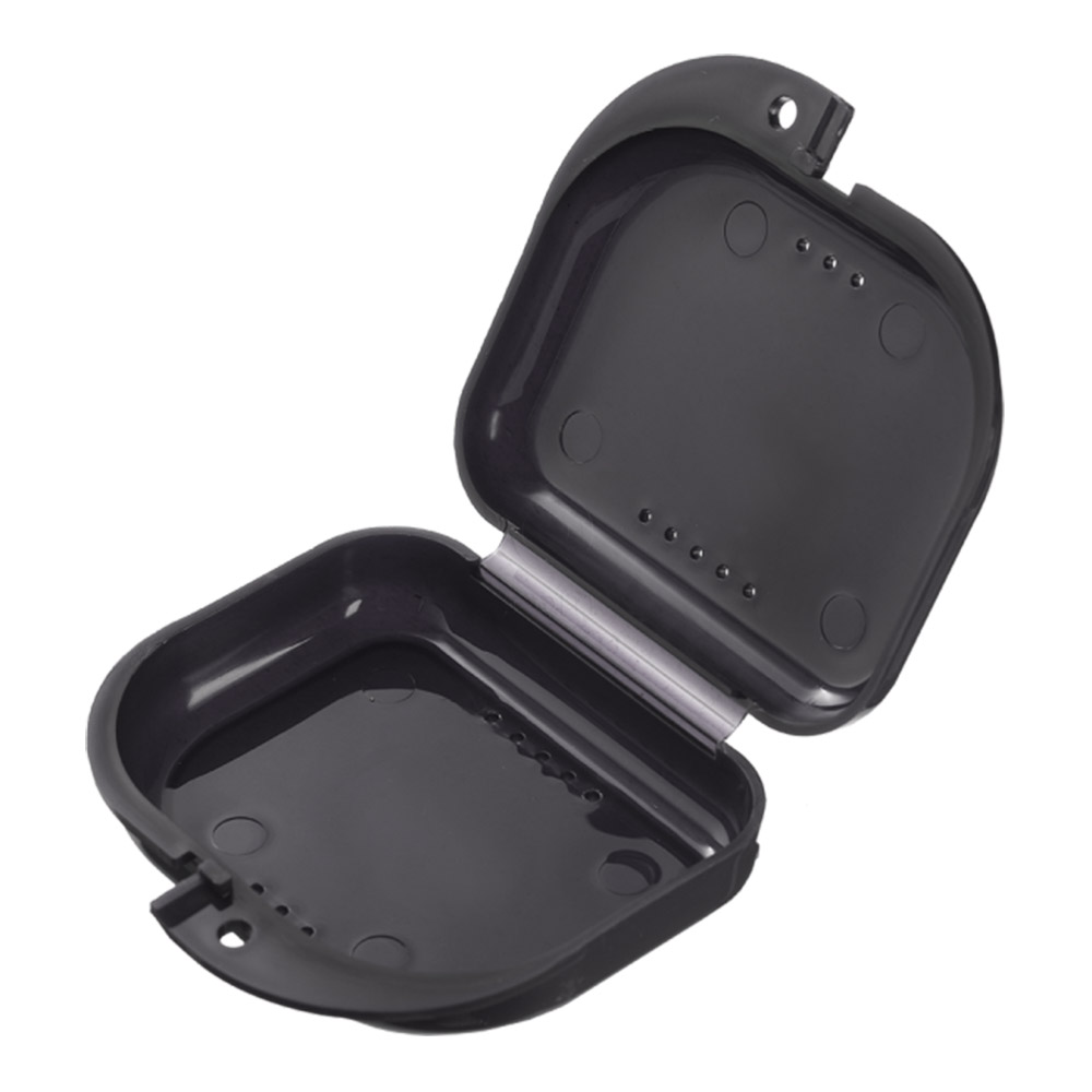 Mediblink M042, posodica za zobni aparat S - modre barve (1 kos)