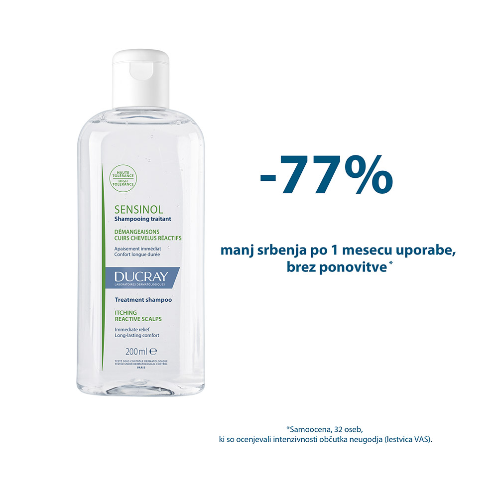 Ducray Sensinol, tretma šampon (200 ml)