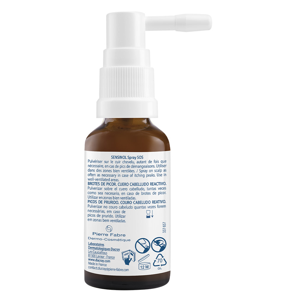 Ducray Sensinol, SOS pršilo (30 ml)