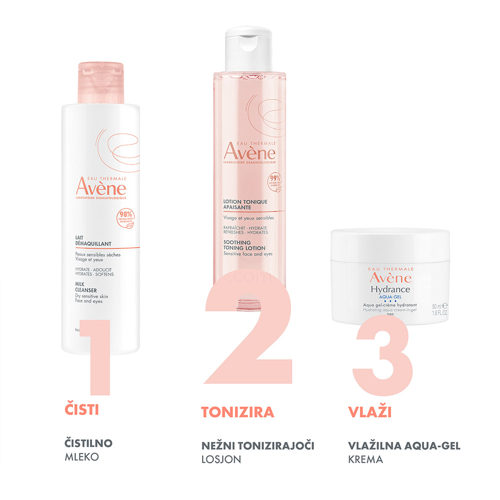 Avene, pomirjujoči tonizirajoči losjon (200 ml)