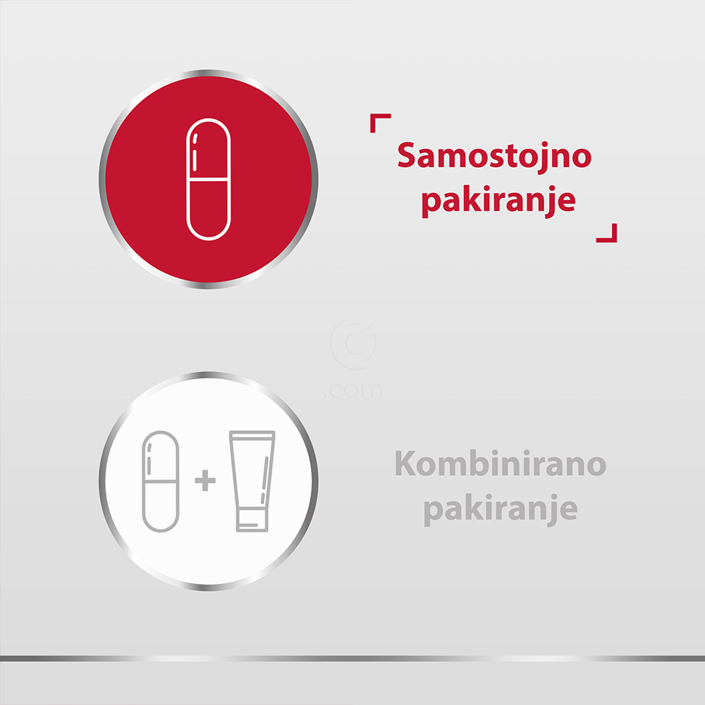 Canesten 1 500 mg, mehka vaginalna kapsula + aplikator (1 kapsula + 1 aplikator)
