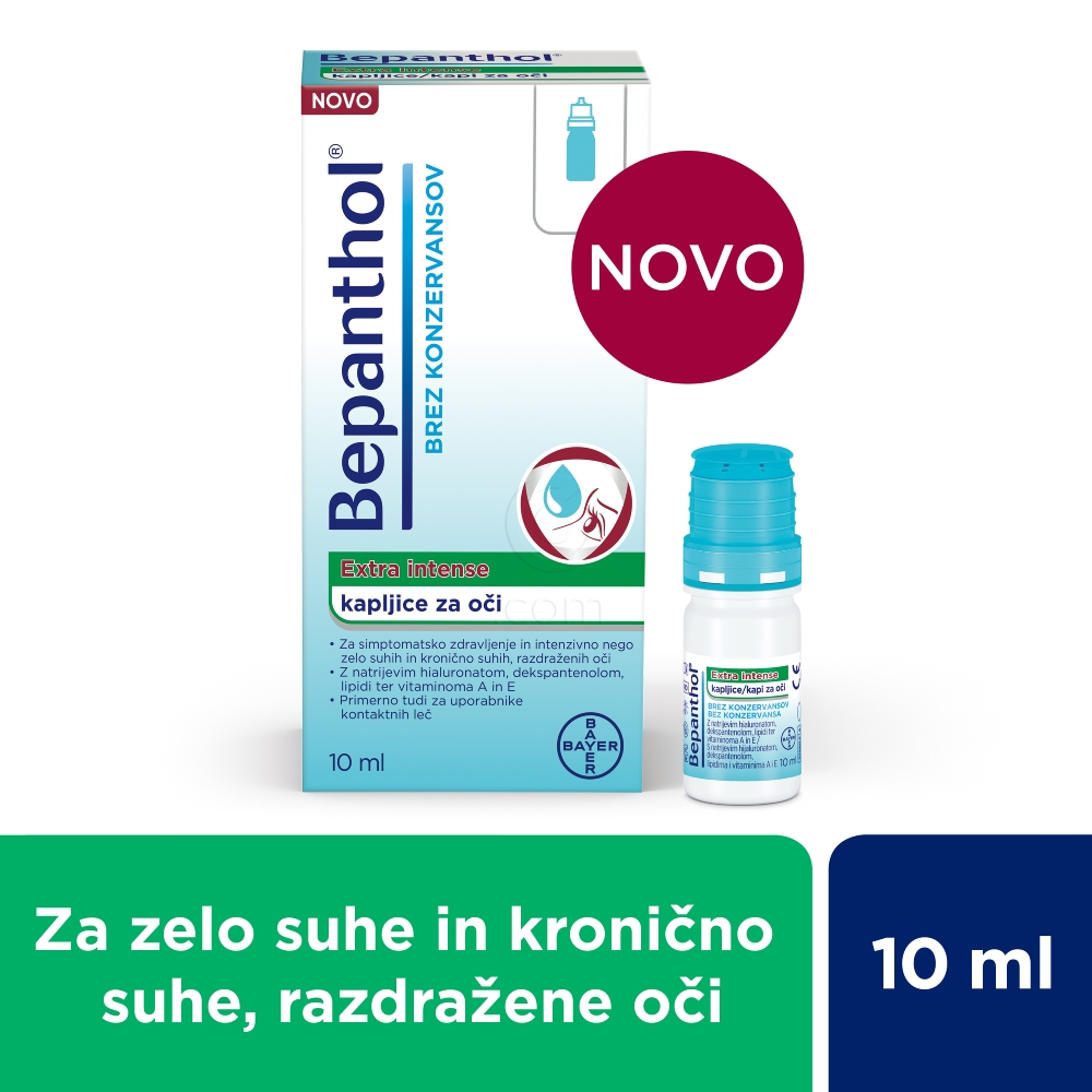 Bepanthol Extra intense, kapljice za oči (10 ml)