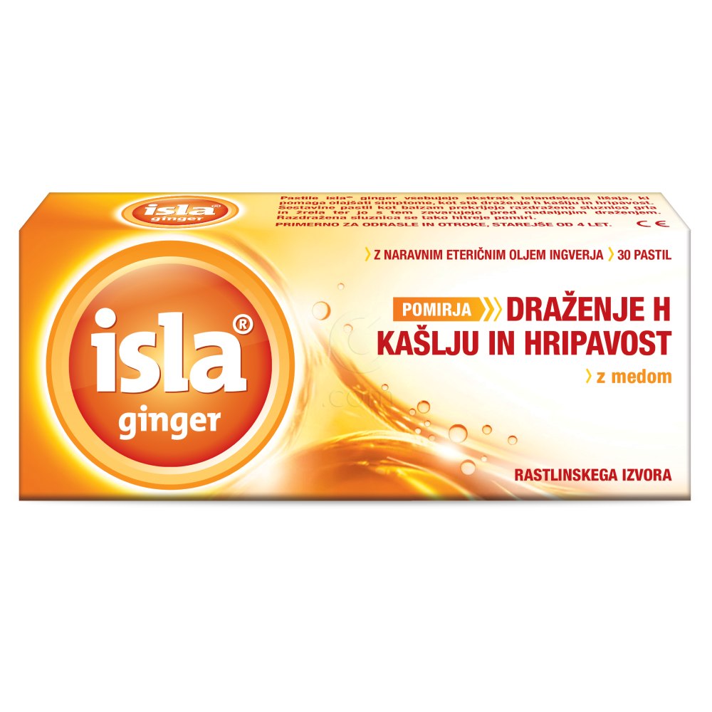 Isla ingver, pastile (30 pastil)