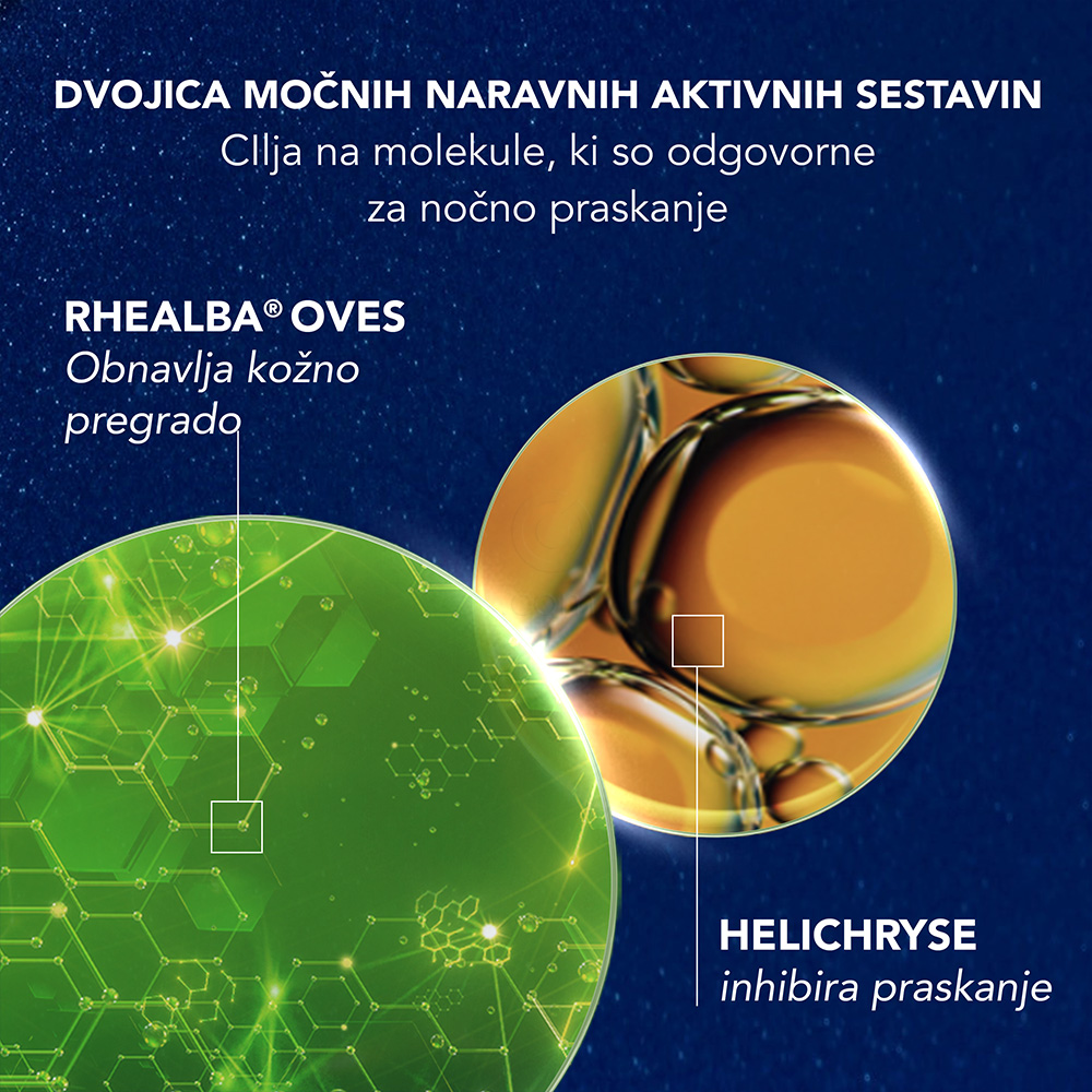 A-Derma Exomega Control, emolientna obnavljajoča nočna krema - plastenka (400 ml)