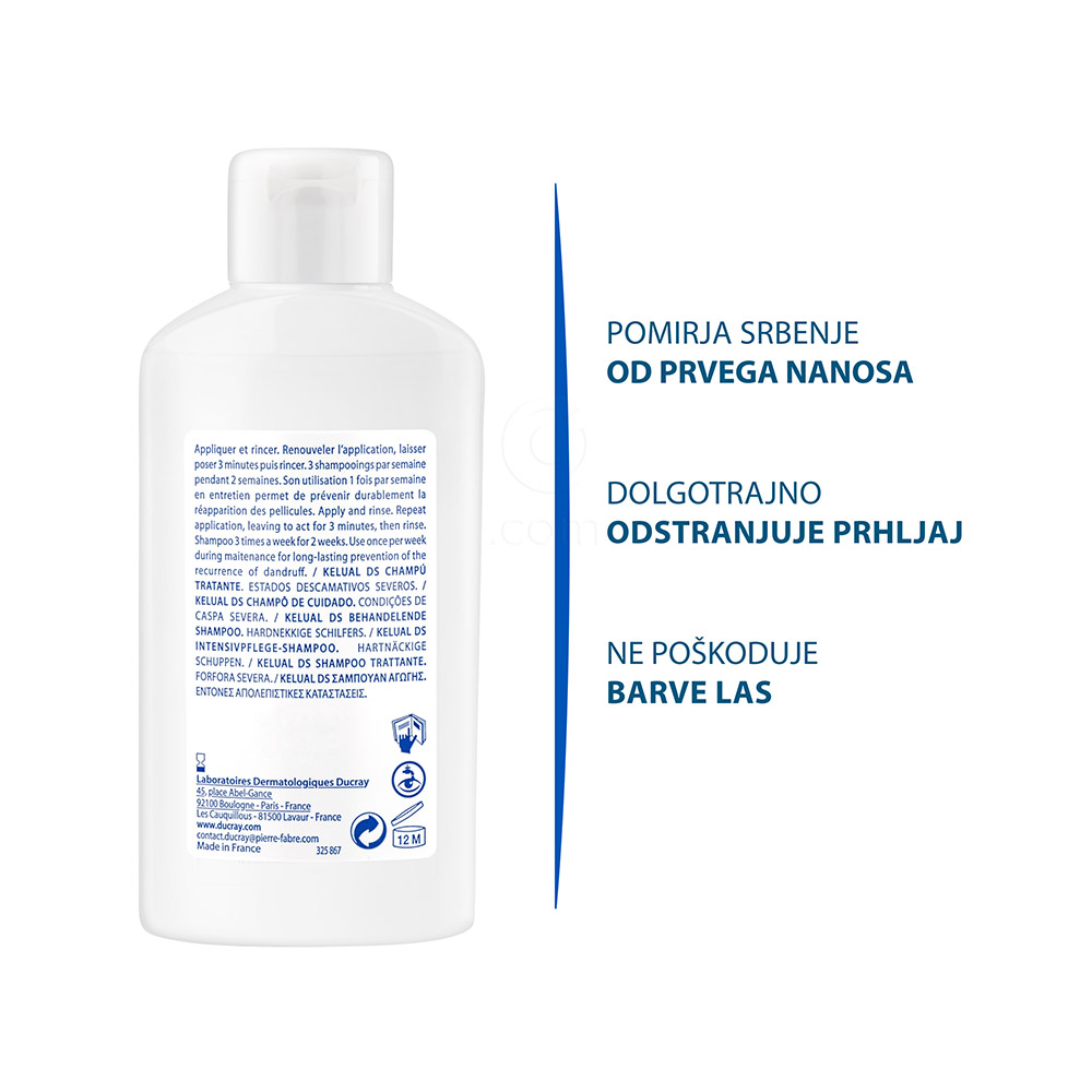 Ducray Kelual DS, tretma šampon (100 ml)