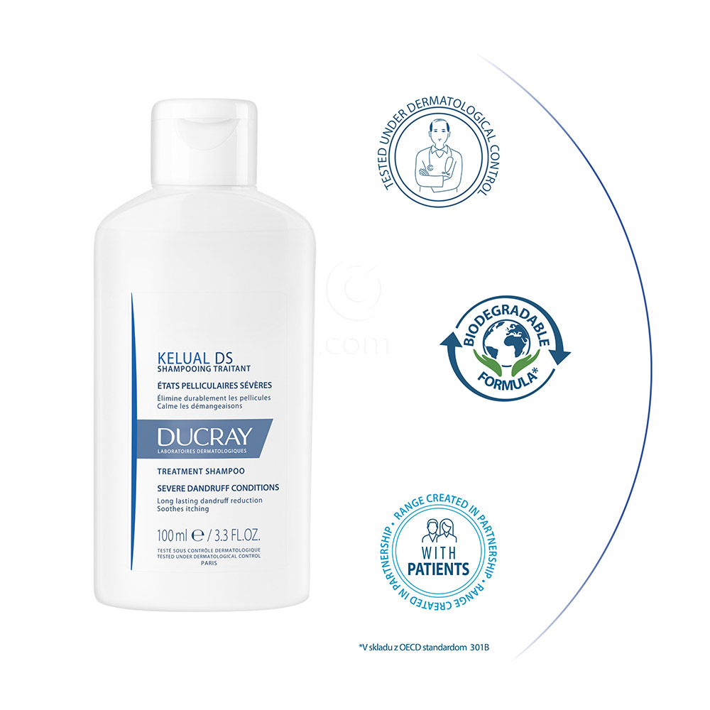 Ducray Kelual DS, tretma šampon (100 ml)